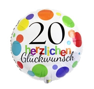Folienballon Zahlen Folienballon Zahlen